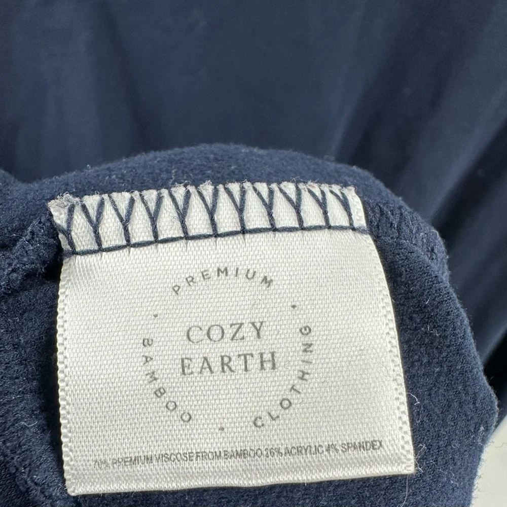 Cozy Earth Bamboo Sweatshirt Womens XL Soft Lounge Comfy Stretch Minimalist - Picture 5 of 9